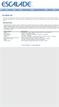 Mobile Screenshot of escaladeinc.com
